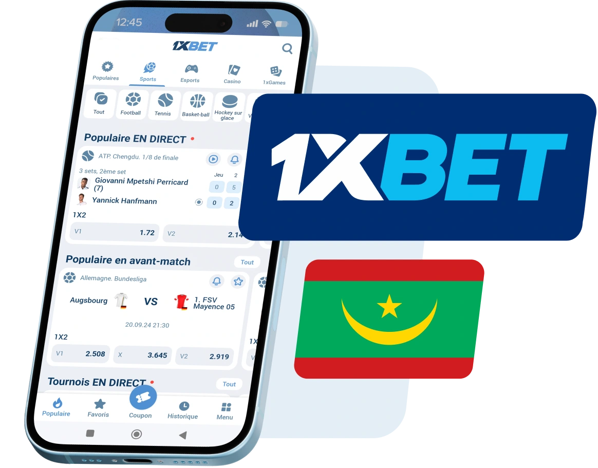 1xBet APK Mauritanie